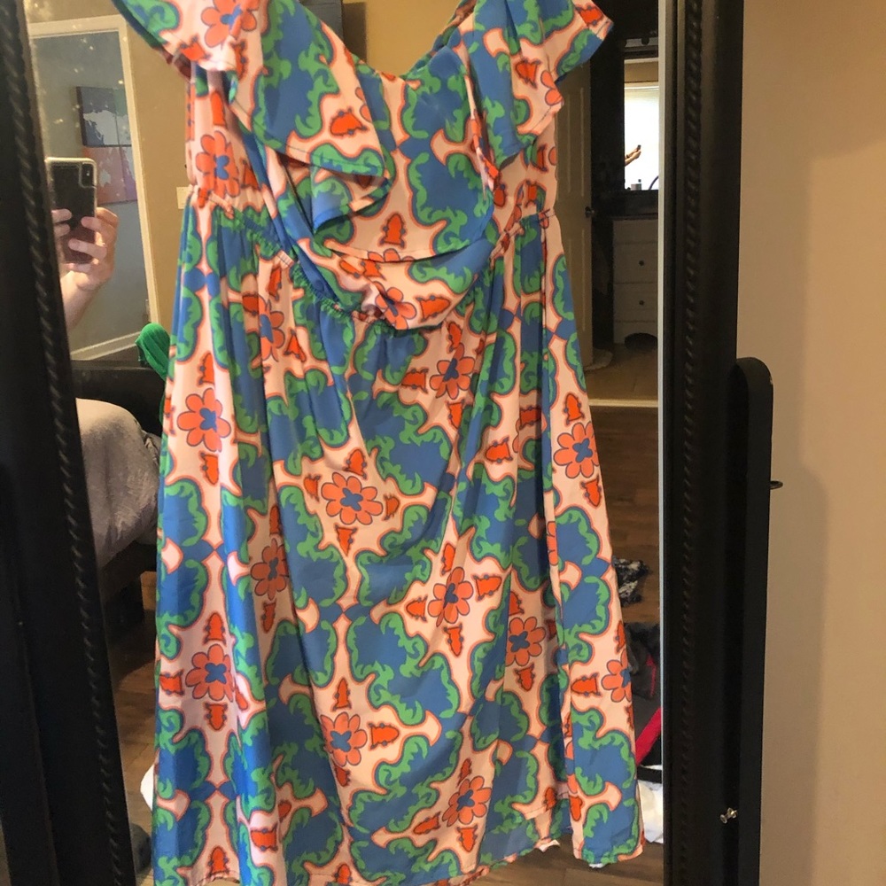 Strapless dress